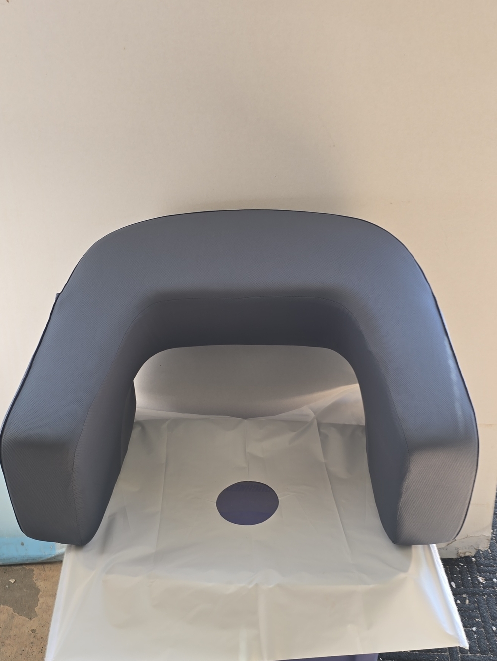 Lap Desk with Removable Knit Cover - Gray